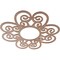 Ekena Millwork Cohen Wood Fretwork Pierced Ceiling Medallion, Wood (Paint Grade), 36"OD x 12 1/4"ID x 3/8"T CMWP36X36X0375COMF - alternate 5